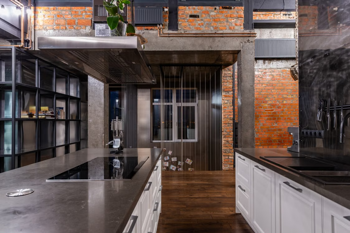 Dark Stone Kitchen